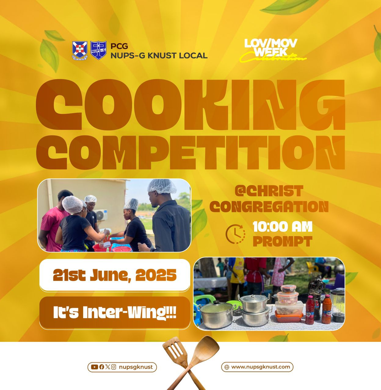 LOV COOKING COMPETITION-'25